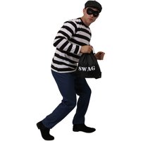 I Storybook Burglar Costume Top Hat & Mask