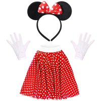 I Cartoon Mouse Costume 18" Short Skirt