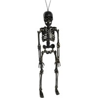I Silver 18" Hanging Skeleton Prop
