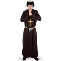 I Medieval Monk Costume Wig