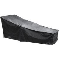Cozy Bay Furniture EZBreathe Sun Lounger Cover in Black