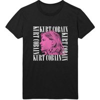 Kurt Cobain Portrait Frame T-Shirt in Black | Size: XL