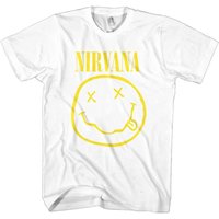 Yellow Grunge Smile T Shirt