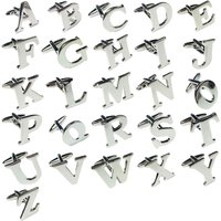 English Alphabet Initial Cufflinks Mix & Match Letters U