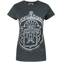 Hotel Transylvania Women's Short Sleeved T-Shirt | Charcoal | Official Merch in Grey | Size: Large