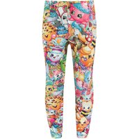 Shopkins Girl's Kids Leggings (Pink) in Pink | Size: 3-4 Years
