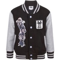 Hotel Transylvania Boy's Kids Varsity Jacket (Black) in Black | Size: 3-4 Years