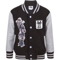 Hotel Transylvania Boy's Kids Varsity Jacket (Black) in Black | Size: 11-12 Years