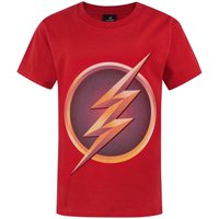 DC Comics Boy's Kids Short Sleeved T-Shirt (Red) in Red | Size: 7-8 Years