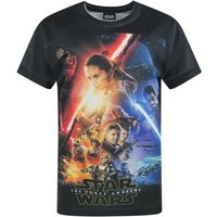 Star Wars Boy's Short Sleeved T-Shirt | Black | Official Merch | Size: 3-4 Years