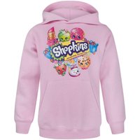 Shopkins Girl's Kids Hoodie (Pink) in Pink | Size: 5-6 Years