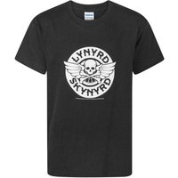 Lynyrd Skynyrd Boy's Short Sleeved T-Shirt | Boys Black | Official Merch | Size: 3-4 Years