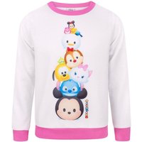 Disney Girl's Kids Sweatshirt (White) in White | Size: 3-4 Years