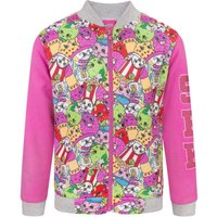Shopkins Girl's Kids Bomber Jacket (Pink) in Pink | Size: 3-4 Years