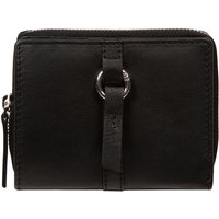 NiNa Amora Women's 'Luciana' Tan Leather Purse in Black