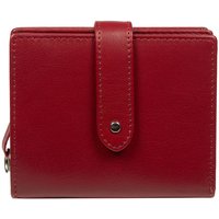 NiNa Amora Women's 'Marcela' Red Leather Purse