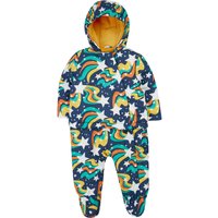 Frugi 2-in-1 Rambler Pram Suit to Coat in Navy | Size: 3-6 m