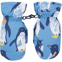 Frugi Boy's Snow & Ski Mittens in Blue | Size: 8-10 Years