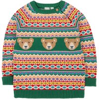 Frugi Boy's Fowey Fairisle Knitted Jumper | Size: 8-9 Years
