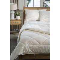 Soak&Sleep High Summer Warmth New Zealand Wool Duvet in Off-White | Size: King