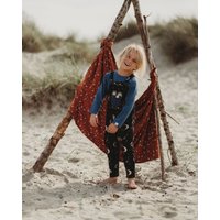 Misty Print Easy Fit Dungaree