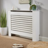 Radiator Cover Wooden MDF Grill Cabinet Entryway Hallway Shelf