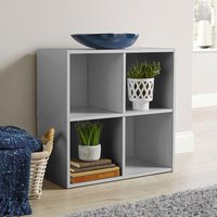 Storage Cube 4 Shelf Bookcase Wooden Display Unit Organiser