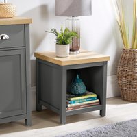 Console TV Stand Television Unit Oak Coffee Solid Bookcase 36mm Top