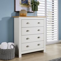 Camden 4 Drawer Chest Bedroom Storage Unit