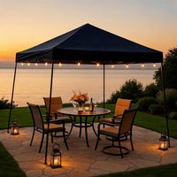 2m Easy Up Gazebo Marquee Outdoor Garden Market Stall Canopy Tent