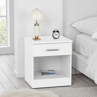 Dakotia 1 Drawer Bedside