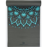 Yoga Studio Grey Mandala Designed Yoga Mat 6mm
