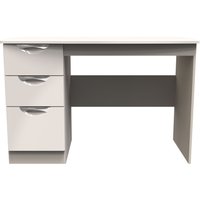 Ready Assembled 2 U Holborn 3 Drawer Desk (Ready Assembled) in Taupe