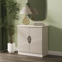 Ready Assembled 2 U Holborn 2 Door Cabinet (Ready Assembled) in Taupe | Size: Medium