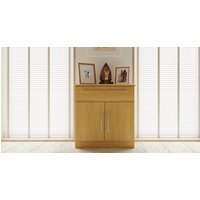 Ready Assembled 2 U Carlton 1 Drawer 2 Door Sideboard (Ready Assembled) in Natural | Size: Medium