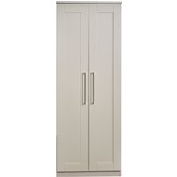 Ready Assembled 2 U Ripon 2 Door Wardrobe (Ready Assembled) in Taupe