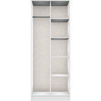 Ready Assembled 2 U Fuji Open Wardrobe (Ready Assembled) in White