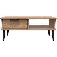 Ready Assembled 2 U Fuji 1 Drawer Coffee Table (Ready Assembled) in Natural