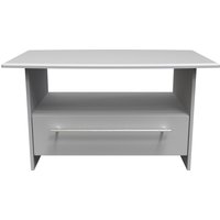 Ready Assembled 2 U Carlton Bottom Drawer Coffee Table (Ready Assembled) in Grey | Size: Medium