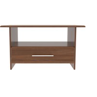 Ready Assembled 2 U Carlton Bottom Drawer Coffee Table (Ready Assembled) in Walnut