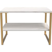 Ready Assembled 2 U Tamworth Lamp Table (Ready Assembled) in Off-White