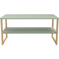 Ready Assembled 2 U Tamworth XXL Coffee Table 1000x500 (Ready Assembled) in Pale Green