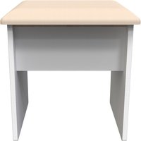 Ready Assembled 2 U Norton Stool (Ready Assembled) in White