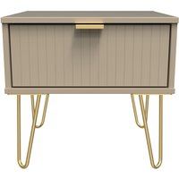 Ready Assembled 2 U Bexley 1 Drawer Bedside (Ready Assembled) in Light Brown