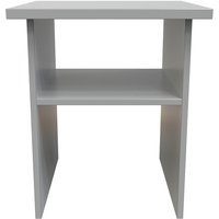 Ready Assembled 2 U Dover Lamp Table (Ready Assembled) in Dark Grey