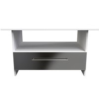 Ready Assembled 2 U Gloucester Bottom Drawer Coffee Table (Ready Assembled) in Black