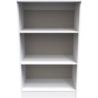 Ready Assembled 2 U Gloucester Bookcase (Ready Assembled) in White