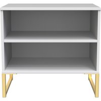 Ready Assembled 2 U Tamworth Double Open Unit (Ready Assembled) in White