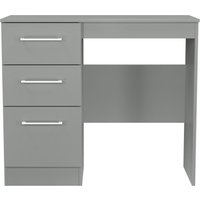 Ready Assembled 2 U Gloucester 3 Drawer Vanity (Ready Assembled) in Dark Grey