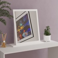 Ready Assembled 2 U Metro Mirror (Ready Assembled) in White